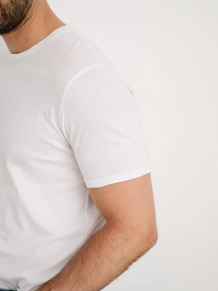 Alex Mill Lightweight Mercer Tee White Men Tees Polos