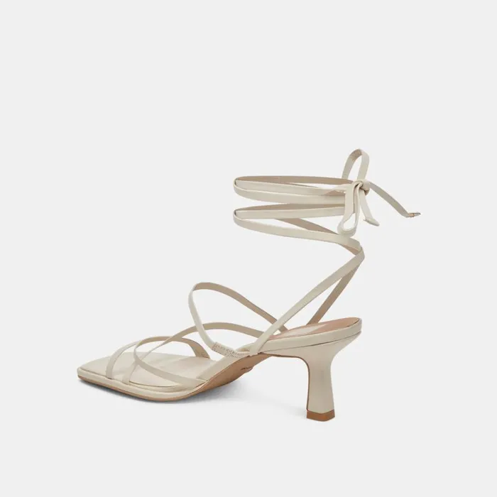 Heels Women Dolce Vita Malabo Heels Ivory Leather