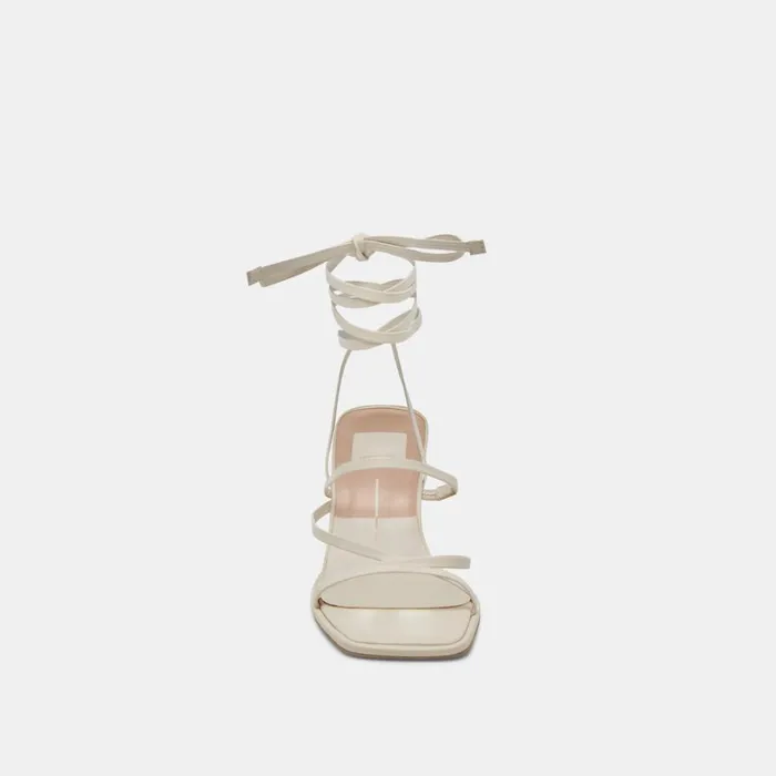 Heels Women Dolce Vita Malabo Heels Ivory Leather