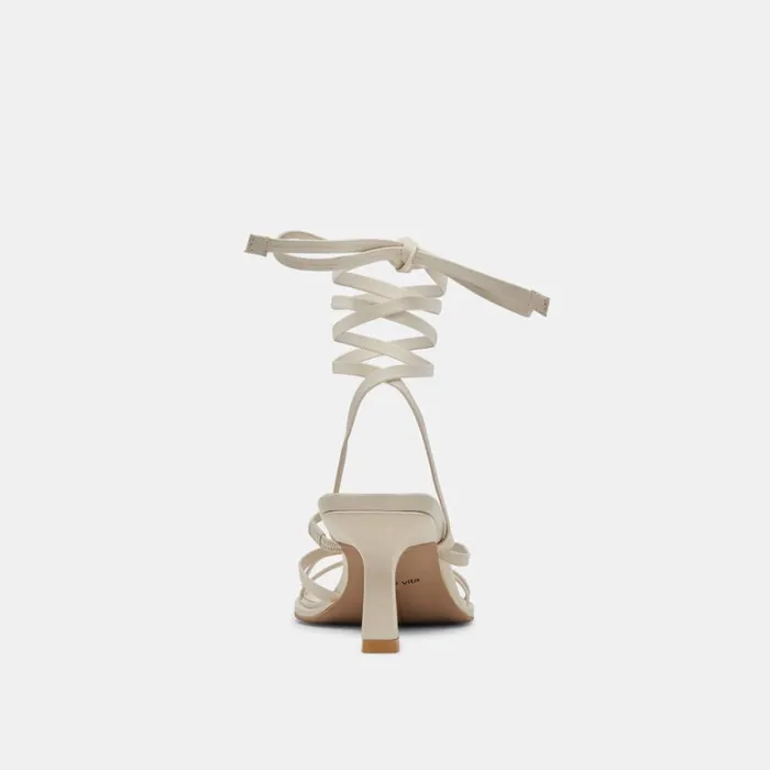 Heels Women Dolce Vita Malabo Heels Ivory Leather