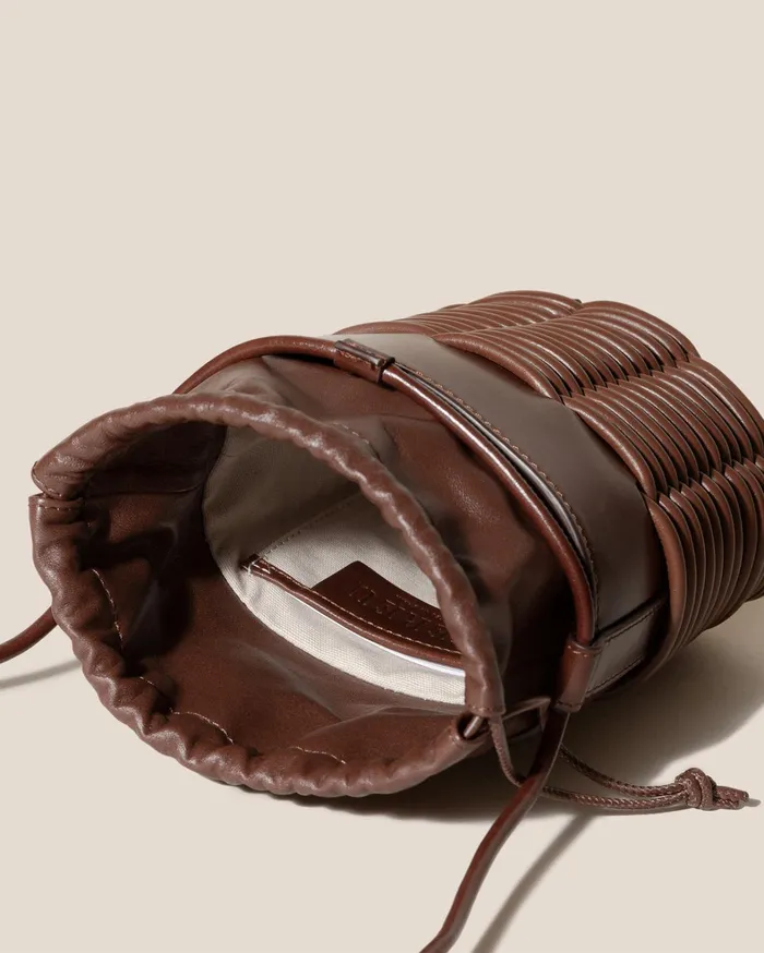 Hereu PINAR BUCKET 8211 Braided Detail Crossbody Bag Women Crossbody Bags