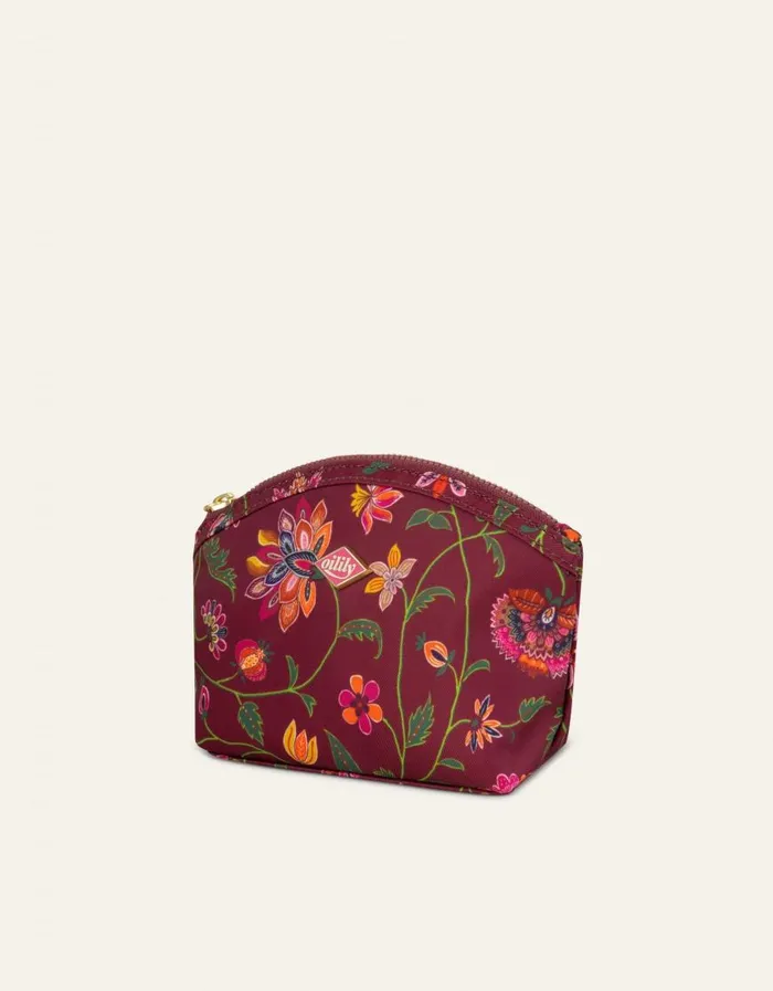 Oilily Toiletry Bags Women Clara Cosmetic Bag Joy Flowerschocolate Oilily Toiletry Bags Women Clara Cosmetic Bag Joy Flowerschocolate