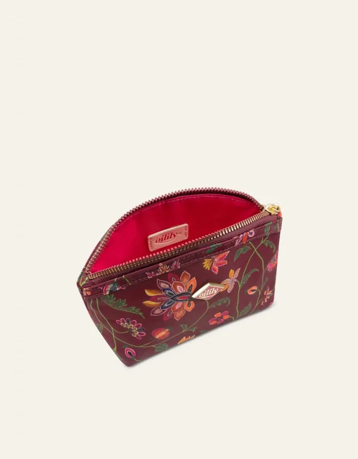 Oilily Toiletry Bags Women Clara Cosmetic Bag Joy Flowerschocolate Oilily Toiletry Bags Women Clara Cosmetic Bag Joy Flowerschocolate