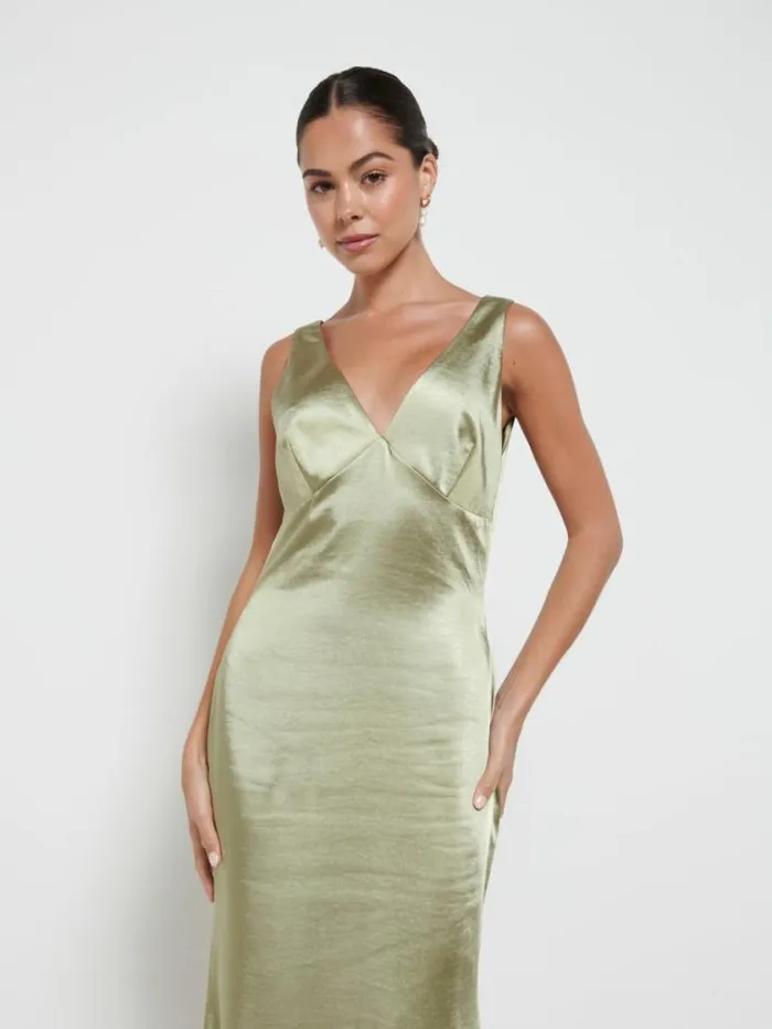 Pretty Lavish Bridesmaid Dresses Piper Maxi Bridesmaid Dress Olive 8211 Women