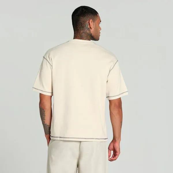 Puma TShirts and Tops MMQ 039s Rib Tee Alpine Snow 8211 Men