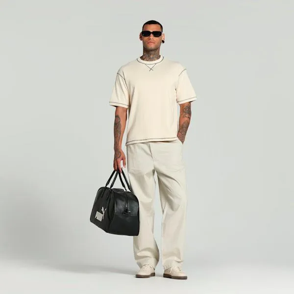 Puma TShirts and Tops MMQ 039s Rib Tee Alpine Snow 8211 Men