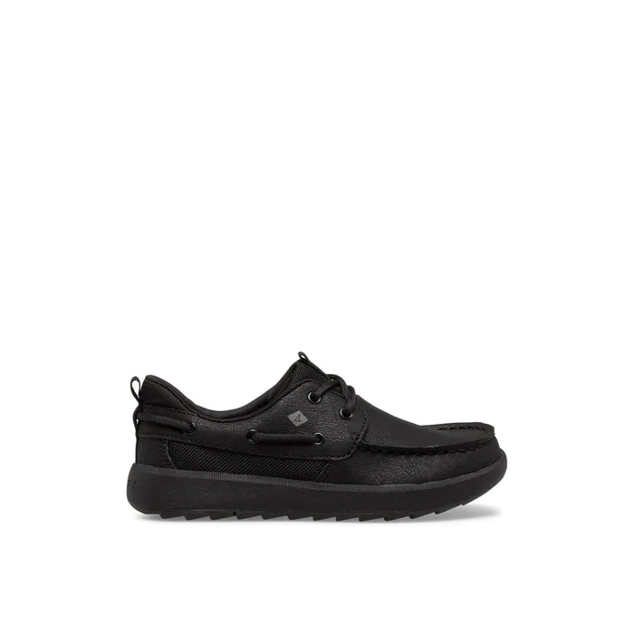 Sperry Sneakers Fairwater PLUSHWAVE Boat Shoe Black 8211 Kids