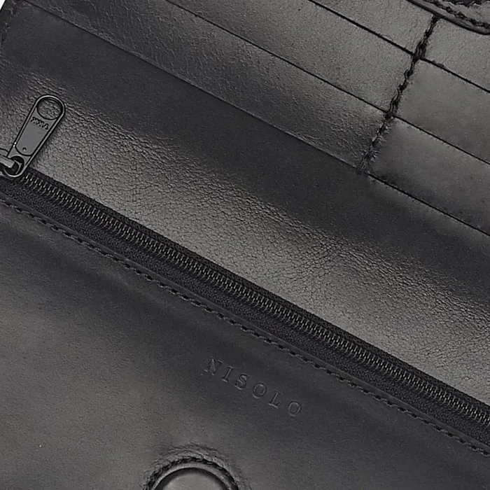 Women Classic Wallet Black Nisolo Bags and Wallets