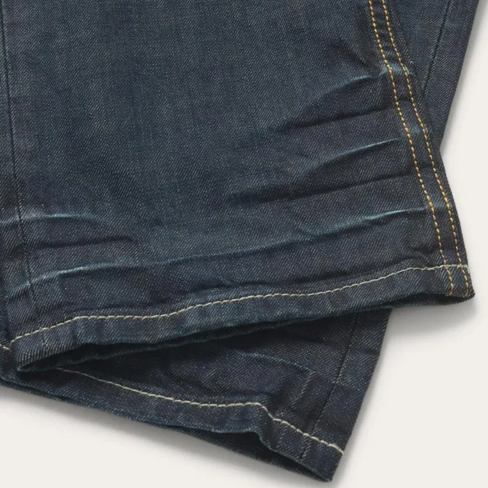 1312 Fit Jeans With A Pieced Back Pocket Blue Men Stetson Boot Cut