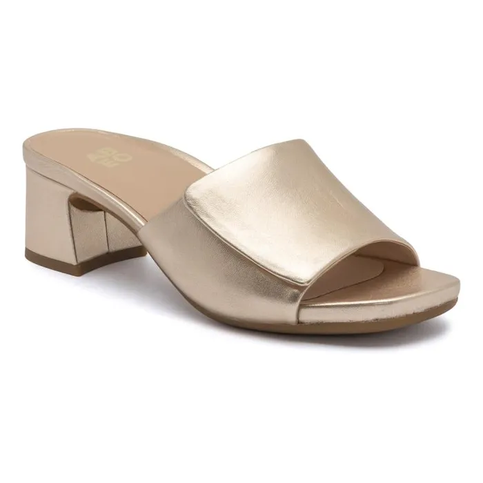 ABEO Avenue Slide Metatarsal Gold Womens Abeo Dress