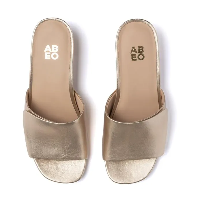 ABEO Avenue Slide Metatarsal Gold Womens Abeo Dress