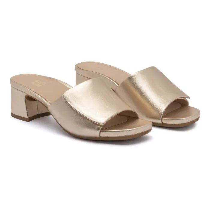 ABEO Avenue Slide Metatarsal Gold Womens Abeo Dress