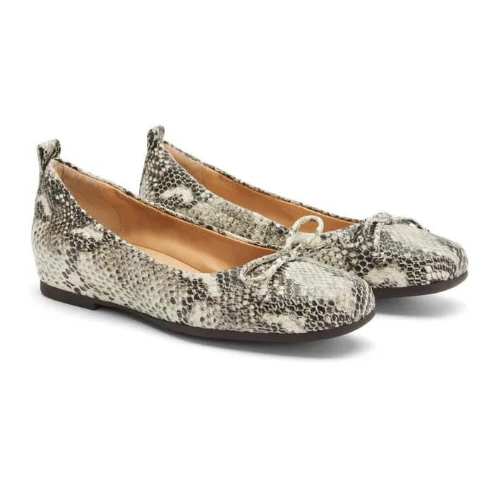 ABEO Cadence Bow Animal Print Womens Abeo Dress