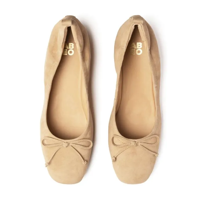 ABEO Cadence Bow Beige Womens Abeo Dress