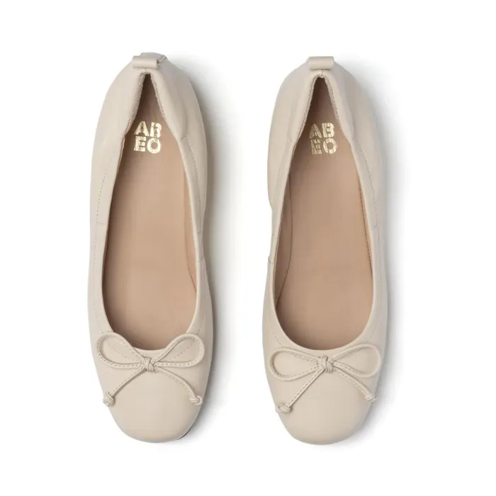 ABEO Cadence Bow Metatarsal White Womens Abeo Dress