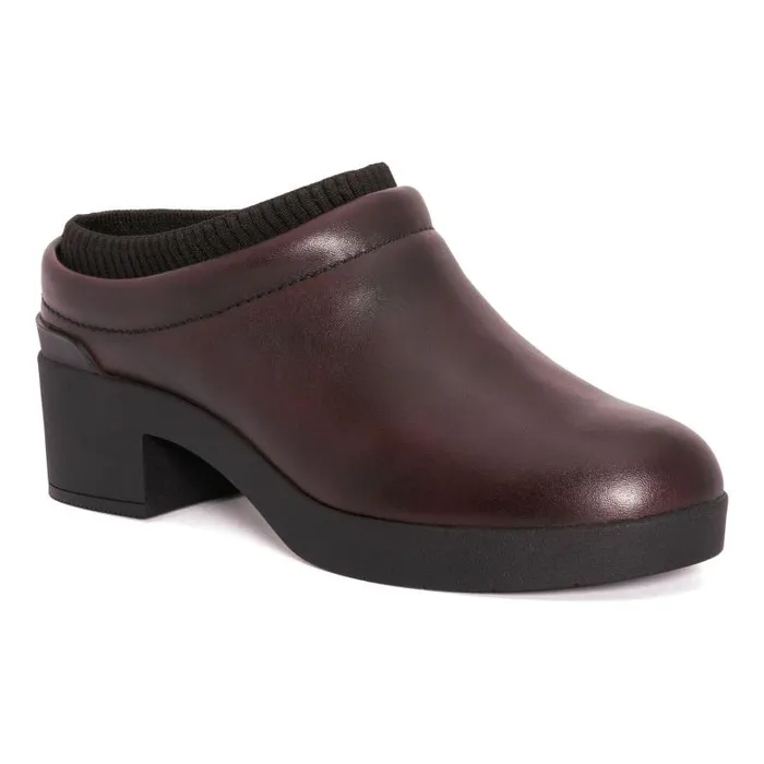 ABEO Capital Clog Metatarsal Red Womens Abeo Casual Shoes