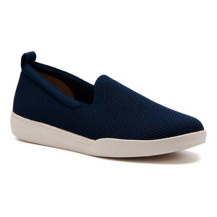 ABEO Encore Knit Slip On Metatarsal Blue Womens Abeo Sneakers