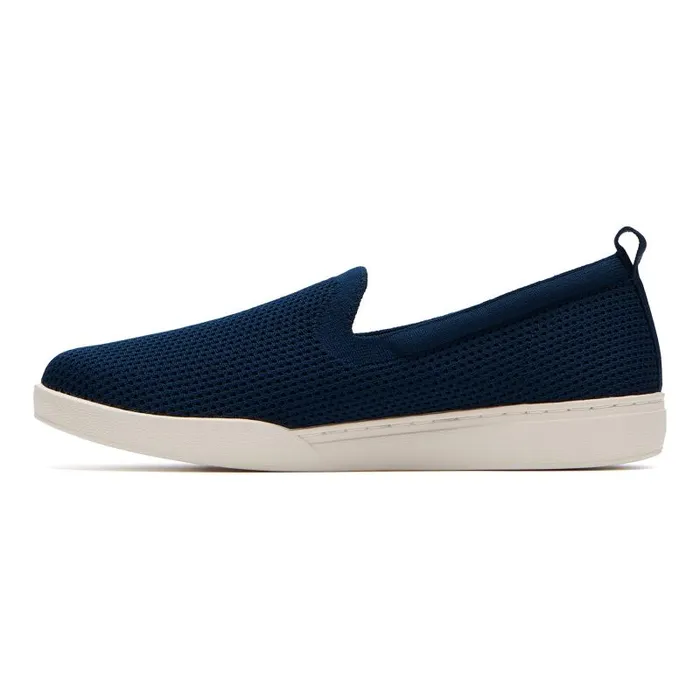 ABEO Encore Knit Slip On Metatarsal Blue Womens Abeo Sneakers