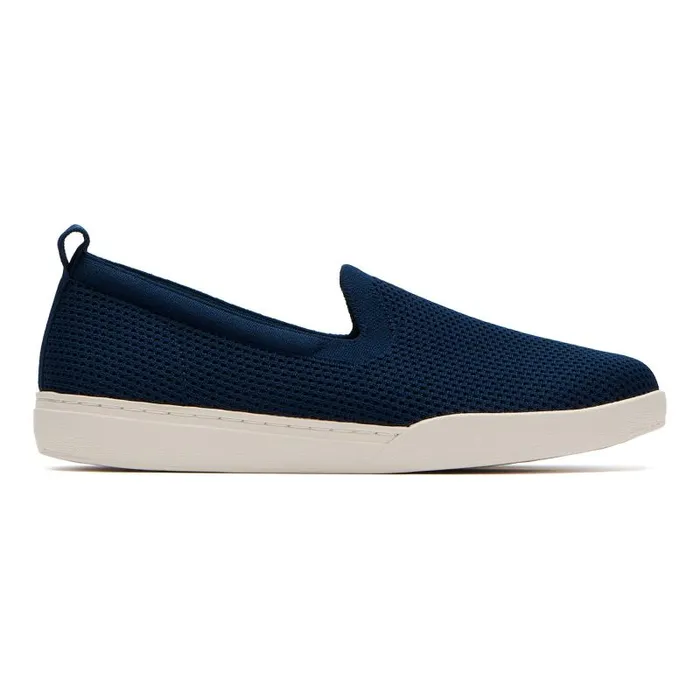 ABEO Encore Knit Slip On Metatarsal Blue Womens Abeo Sneakers