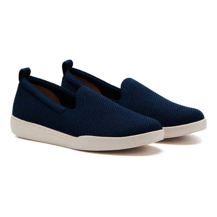 ABEO Encore Knit Slip On Metatarsal Blue Womens Abeo Sneakers