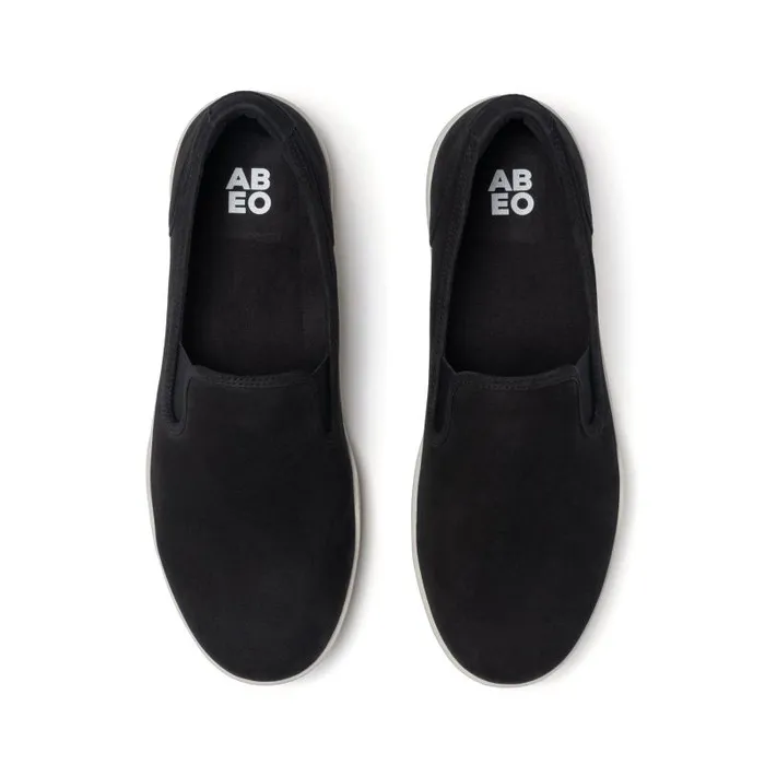 ABEO Encore Slip On Black Womens Abeo Sneakers
