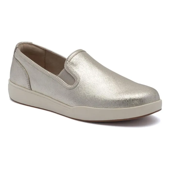 ABEO Encore Slip On Gold Womens Abeo Sneakers