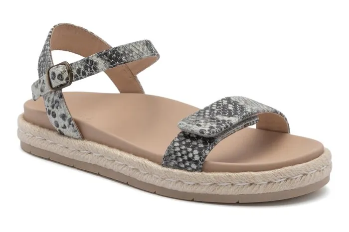 ABEO Isle Strap Metatarsal Animal Print Womens Abeo Sandals