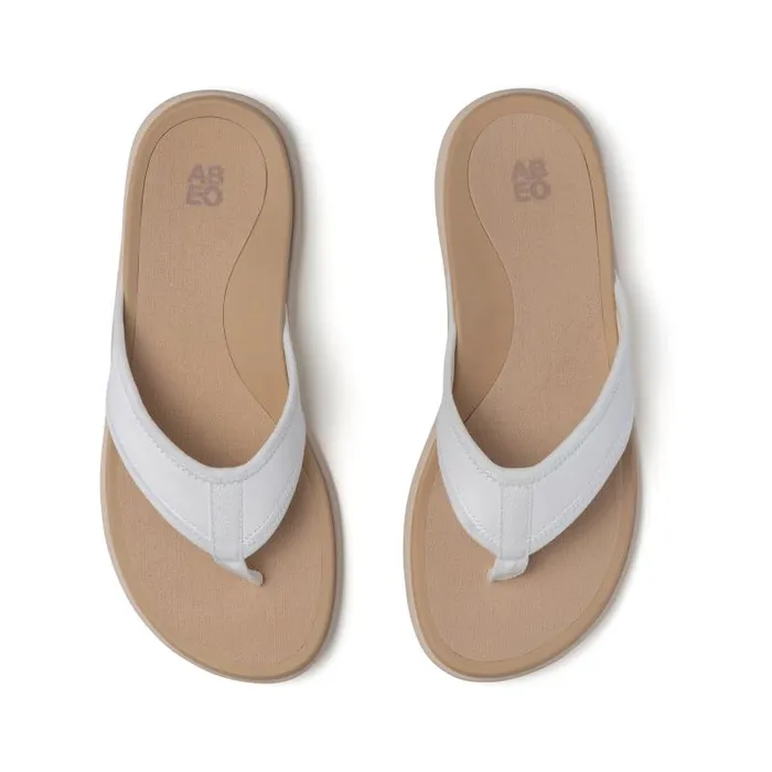 ABEO Laguna Sandal Metatarsal White Womens Abeo Sandals