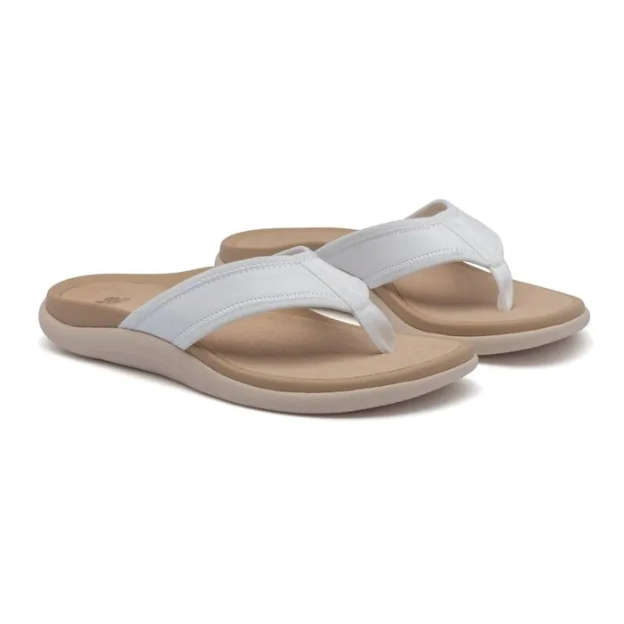 ABEO Laguna Sandal Metatarsal White Womens Abeo Sandals