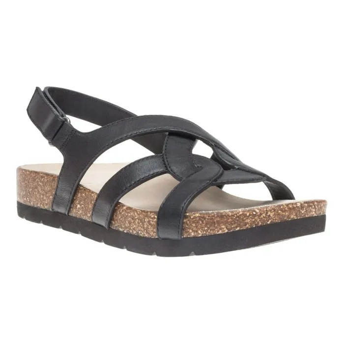 ABEO Lanai Sandal Black Womens Abeo Sandals