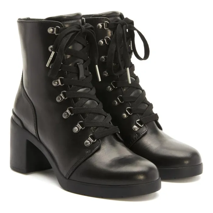 ABEO Metropolis Lace Metatarsal Black Womens Abeo Boots