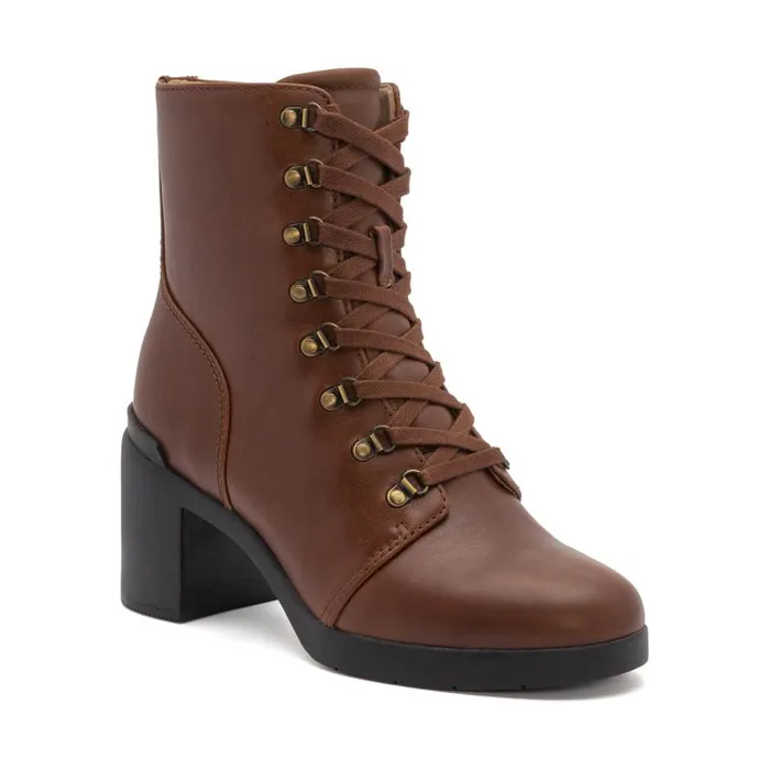 ABEO Metropolis Lace Metatarsal Brown Womens Abeo Boots