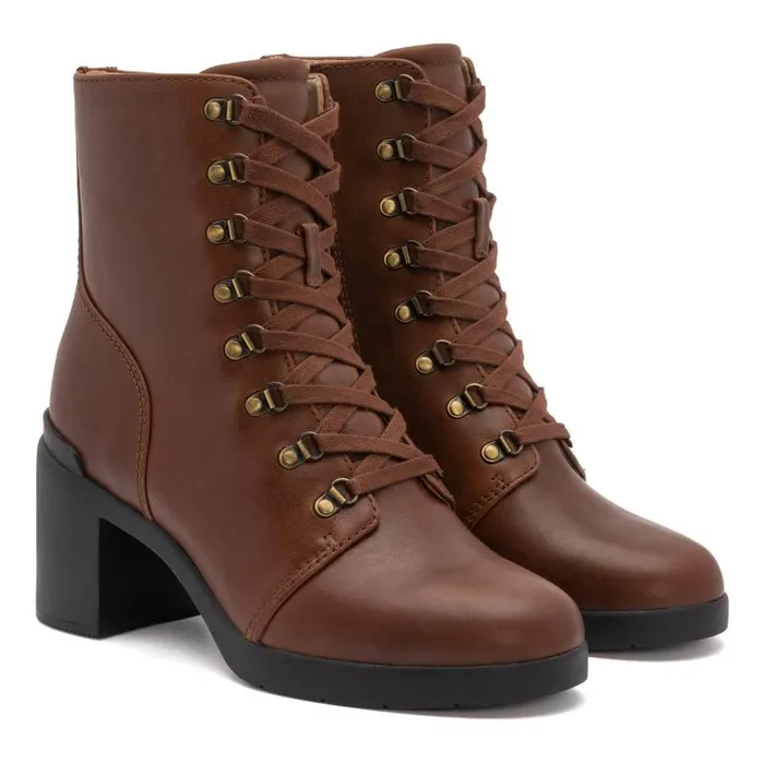 ABEO Metropolis Lace Metatarsal Brown Womens Abeo Boots