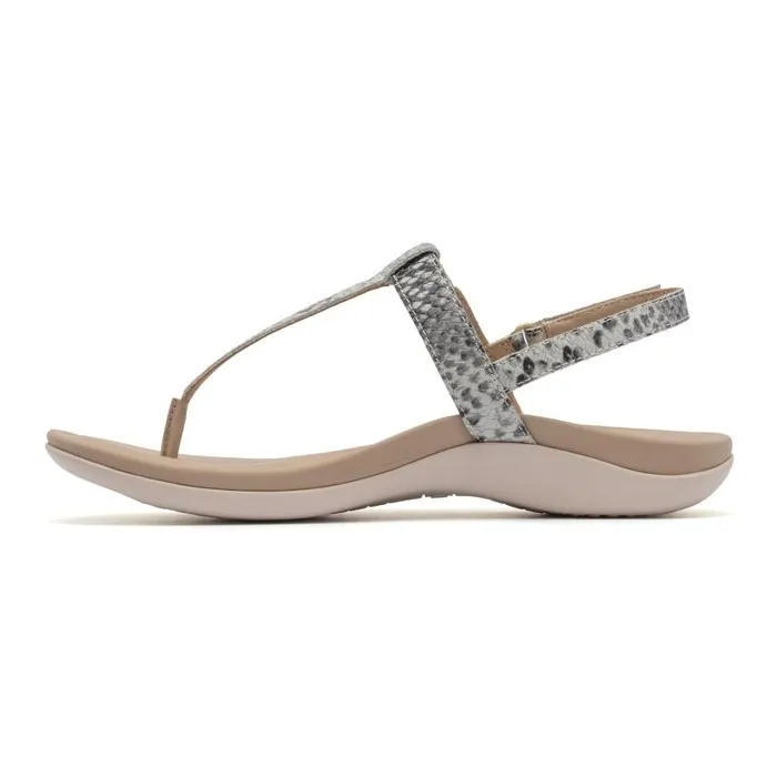 ABEO Oasis T Strap Animal Print Womens Abeo Sandals