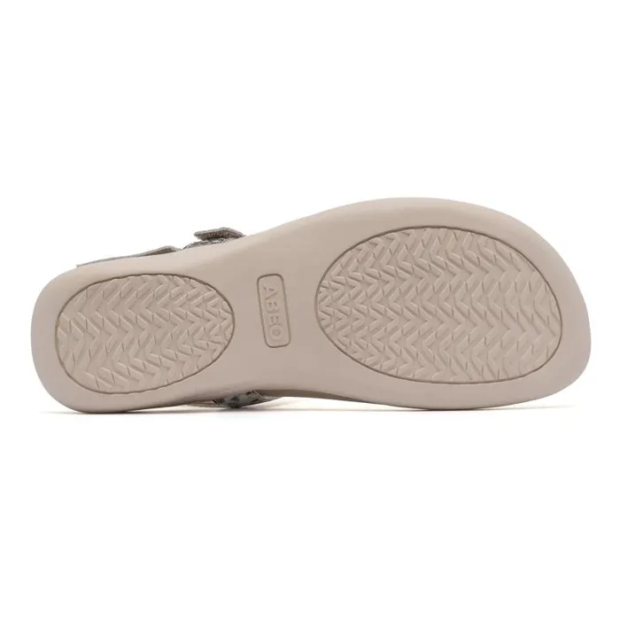 ABEO Oasis T Strap Animal Print Womens Abeo Sandals
