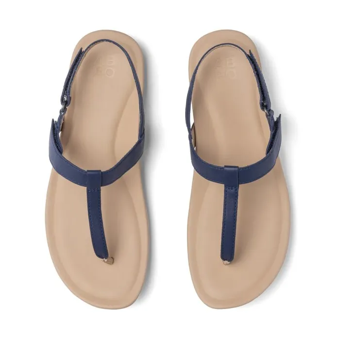 ABEO Oasis T Strap Blue Womens Abeo Sandals