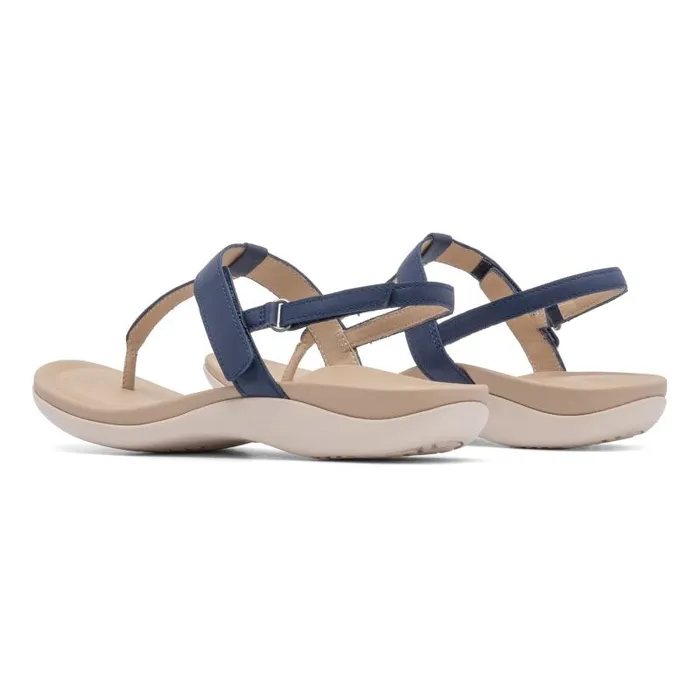 ABEO Oasis T Strap Blue Womens Abeo Sandals