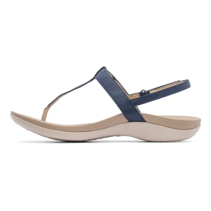 ABEO Oasis T Strap Blue Womens Abeo Sandals