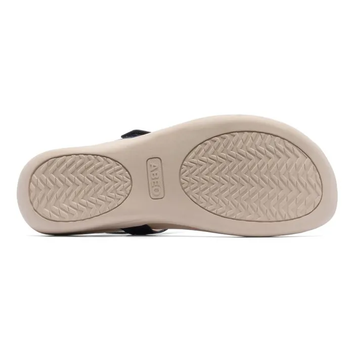 ABEO Oasis T Strap Blue Womens Abeo Sandals