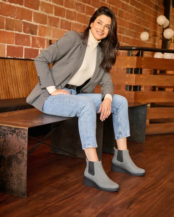 ABEO Passage Chelsea Grey Womens Abeo Boots