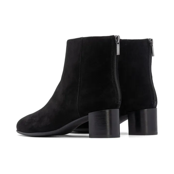 ABEO Plaza Back Zip Black Womens Abeo Boots