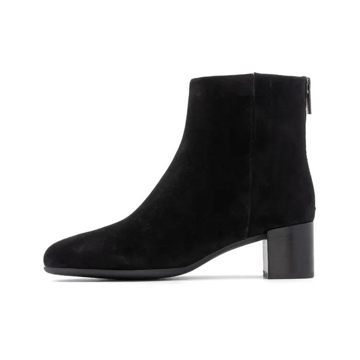 ABEO Plaza Back Zip Black Womens Abeo Boots