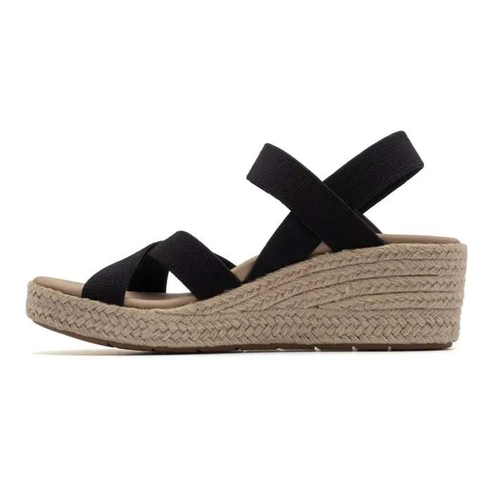 ABEO Riviera Stretch Black Womens Abeo Sandals