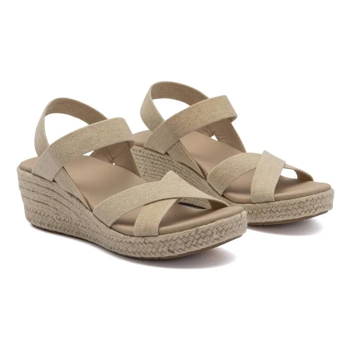 ABEO Riviera Stretch Metatarsal Tan Womens Abeo Sandals