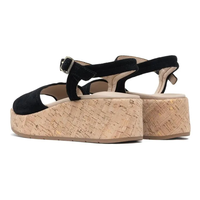 ABEO Solstice Buckle Sandal Metatarsal Black Womens Abeo Sandals