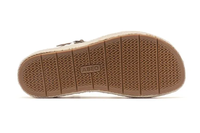 ABEO Solstice Buckle Sandal White Womens Abeo Sandals