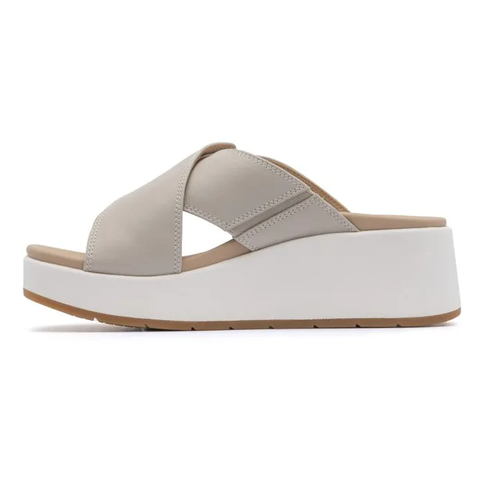 ABEO Solstice Cross Slide Tan Womens Abeo Sandals