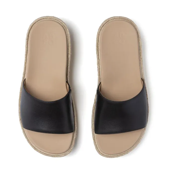 ABEO Solstice Slide Black Womens Abeo Sandals