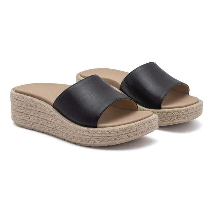 ABEO Solstice Slide Black Womens Abeo Sandals
