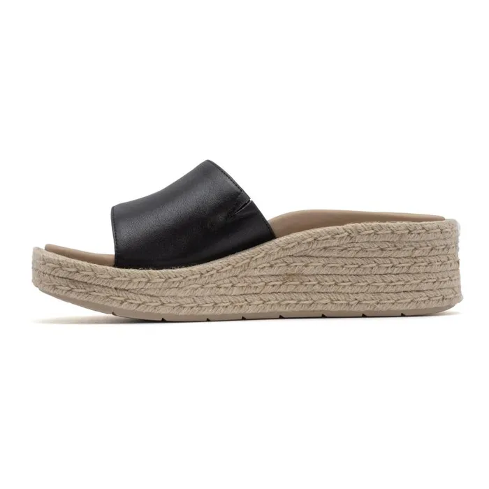 ABEO Solstice Slide Black Womens Abeo Sandals